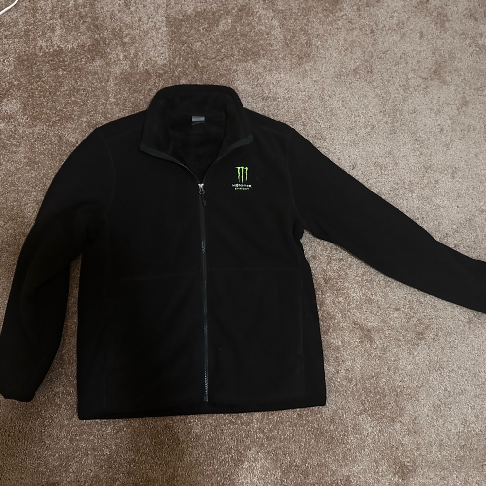 Black Performance Jacket With Logo - image 2